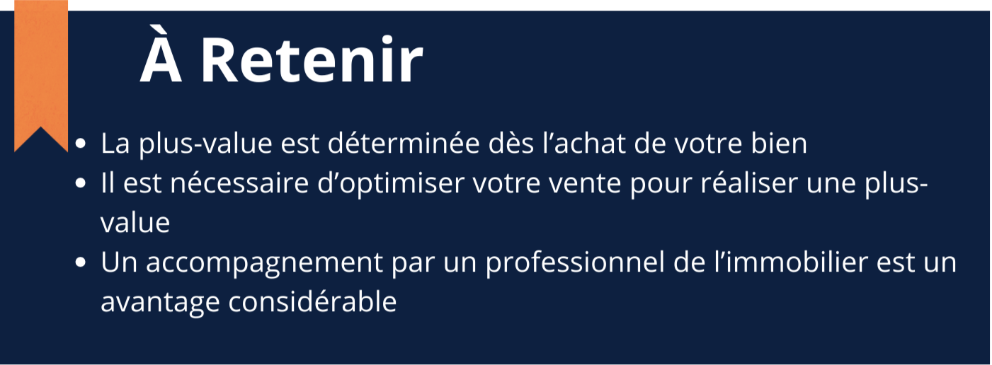 À Retenir article plus-value