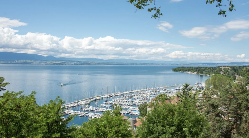 Photo du lac de Thonon-les-Bains