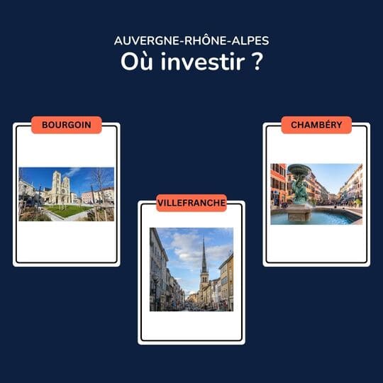 Comparatif ville où investir (2) (1) Villefranche-sur-Saône, Chamébry, Bourgoin-Jallieu : mon comparatif